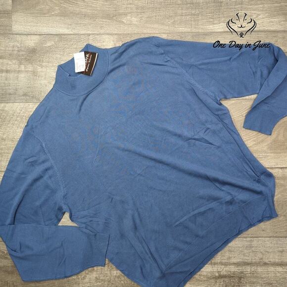 Jos. A. Bank Silk Pull Over Long Sleeve Sweater Size L - Picture 1 of 5